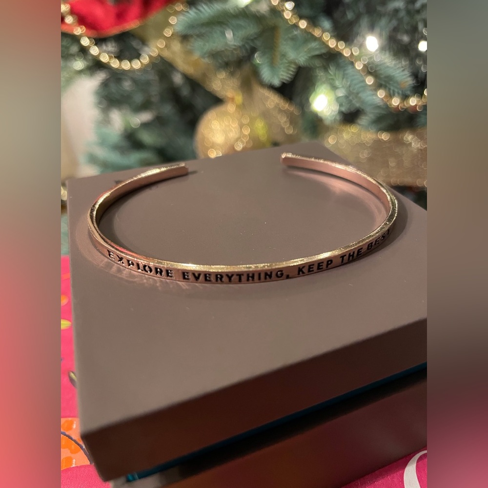 Rose gold bracelet